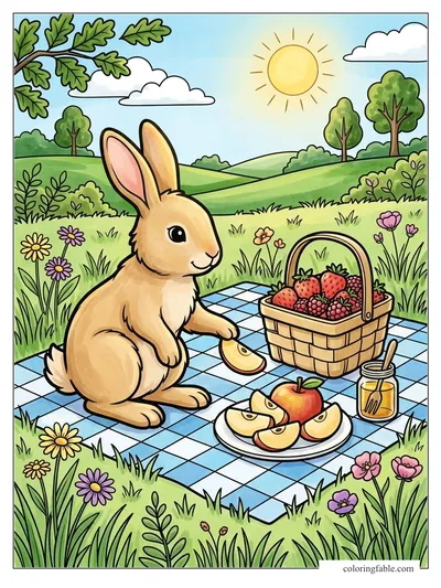 Colored example of this coloring page
