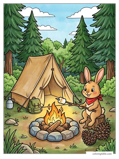 Colored example of this coloring page
