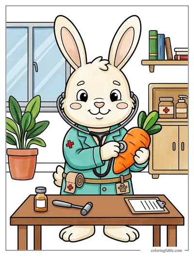 Colored example of this coloring page