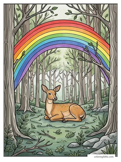 Colored example of this coloring page