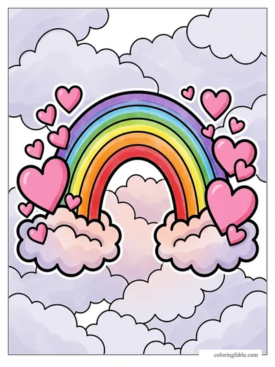 Colored example of this coloring page