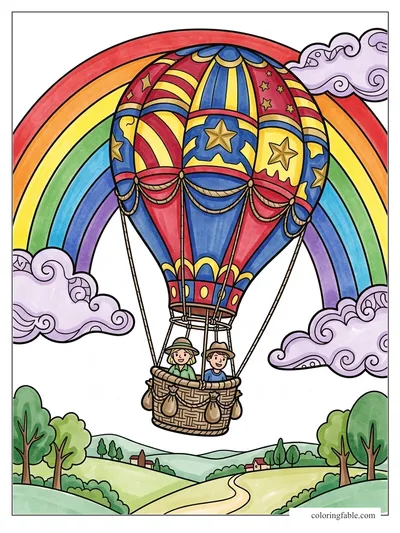Colored example of this coloring page