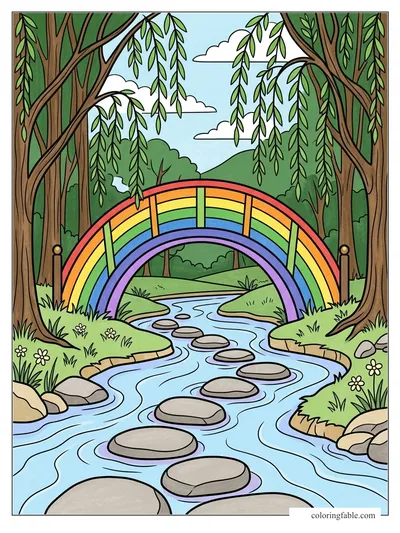 Colored example of this coloring page