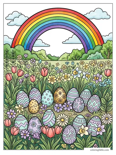 Colored example of this coloring page