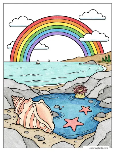 Colored example of this coloring page