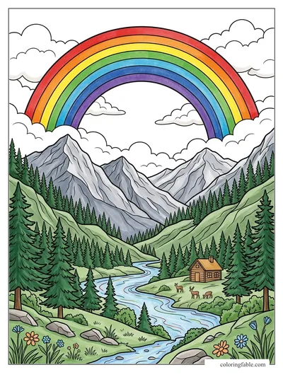 Colored example of this coloring page
