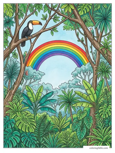 Colored example of this coloring page