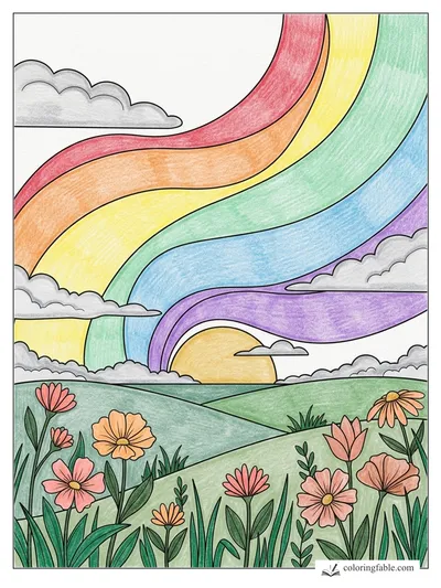 Colored example of this coloring page