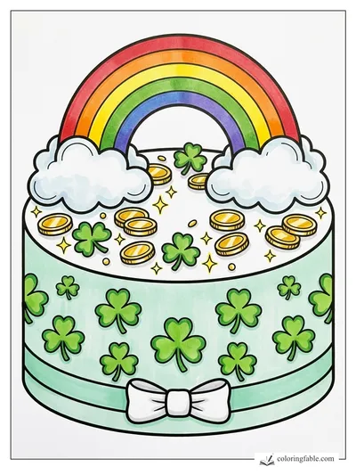 Colored example of this coloring page