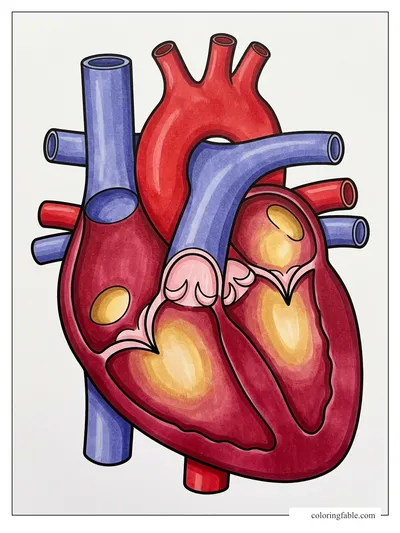 Colored example of this coloring page