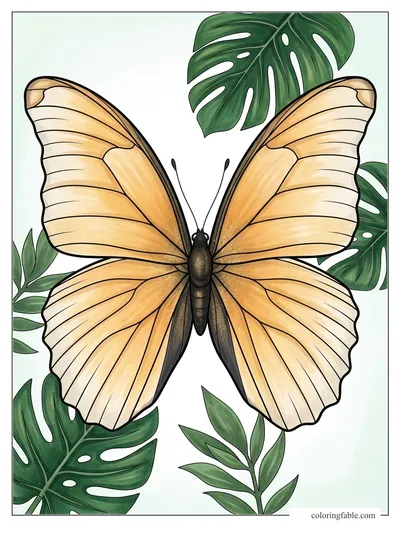 Colored example of this coloring page
