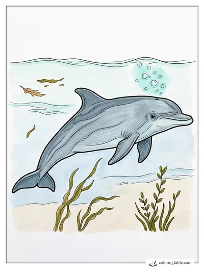 Colored example of this coloring page