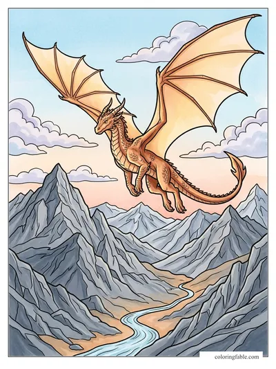 Colored example of this coloring page