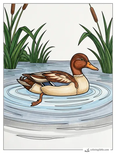 Colored example of this coloring page