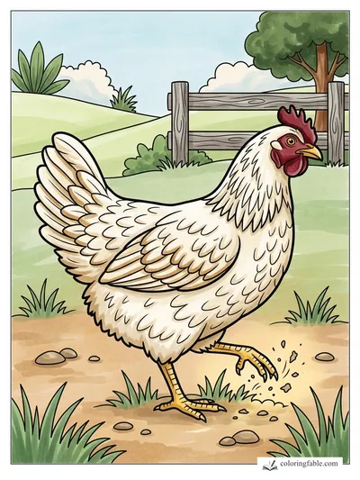Colored example of this coloring page