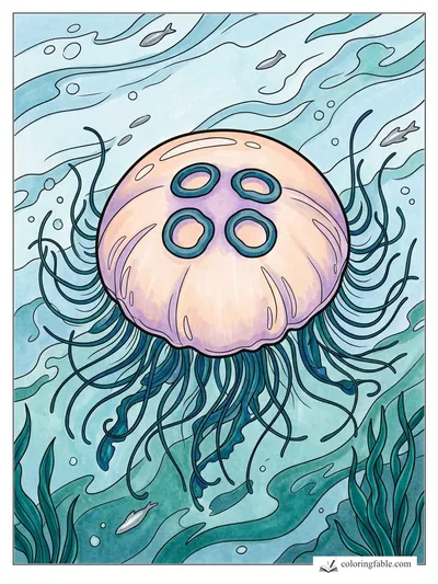 Colored example of this coloring page