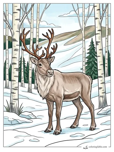 Colored example of this coloring page