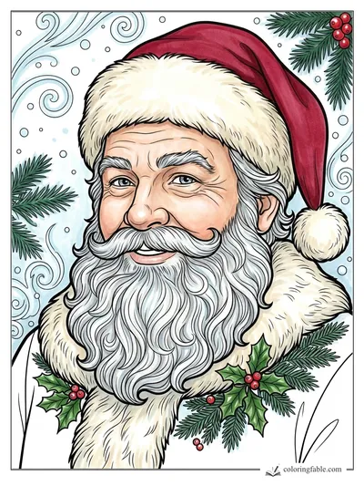Colored example of this coloring page
