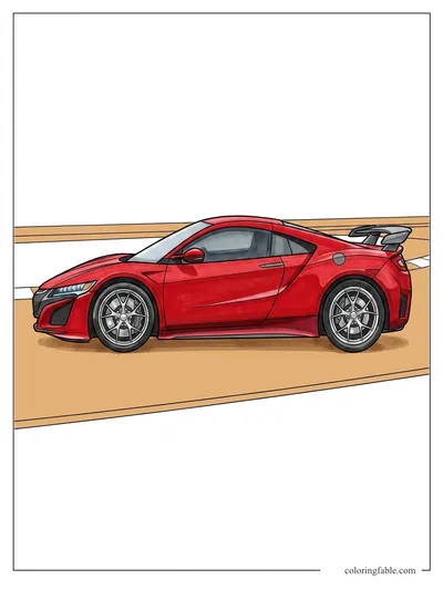 Colored example of this coloring page