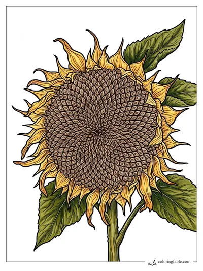 Colored example of this coloring page