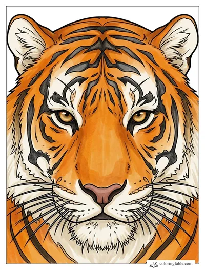 Colored example of this coloring page