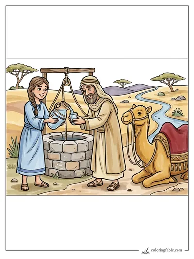 Colored example of this coloring page