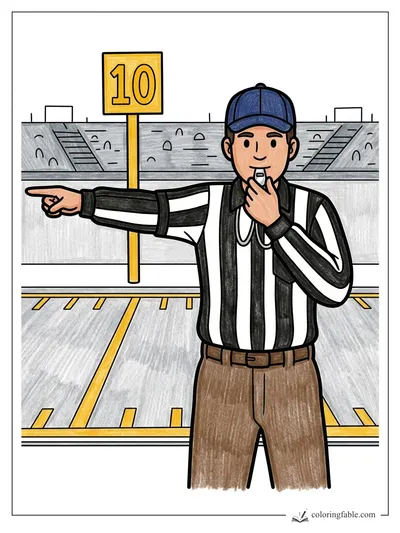 Colored example of this coloring page