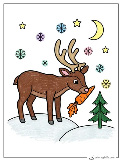 Colored example of this coloring page