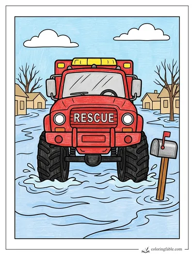 Colored example of this coloring page