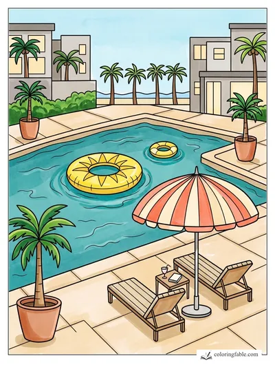 Colored example of this coloring page