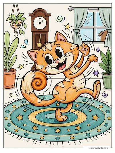 Colored example of this coloring page