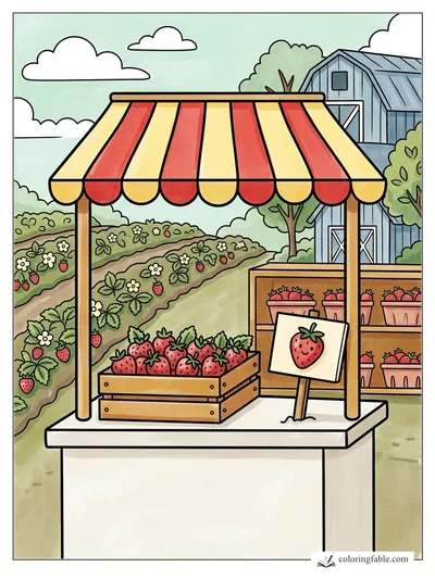 Colored example of this coloring page