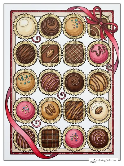 Colored example of this coloring page