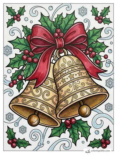 Colored example of this coloring page