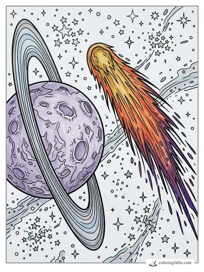 Colored example of this coloring page