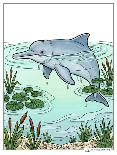 Colored example of this coloring page