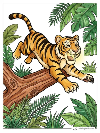 Colored example of this coloring page