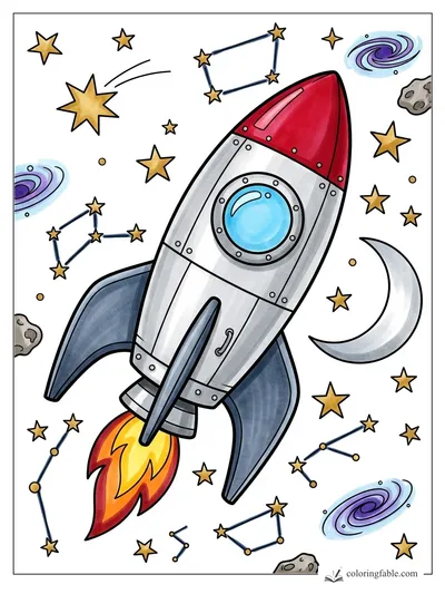 Colored example of this coloring page