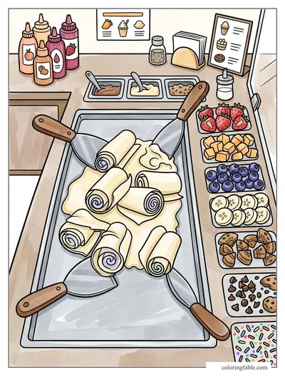Colored example of this coloring page