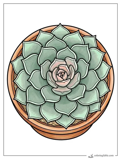 Colored example of this coloring page