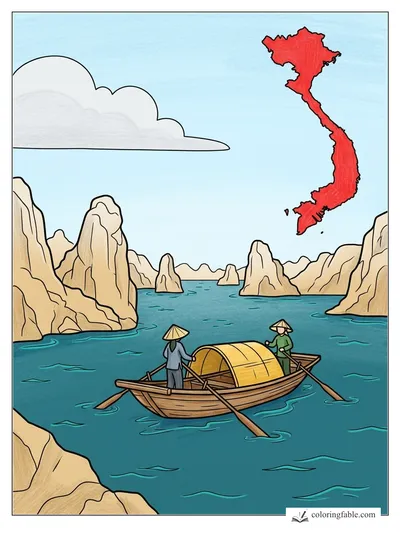 Colored example of this coloring page