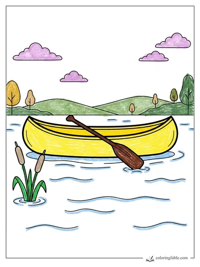 Colored example of this coloring page