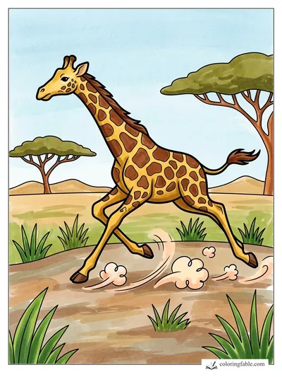 Colored example of this coloring page
