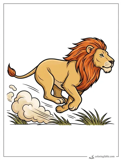 Colored example of this coloring page