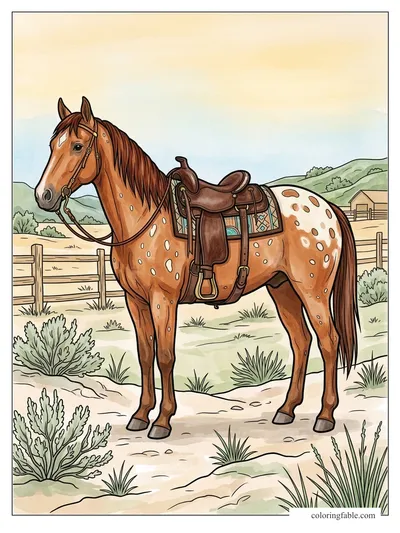 Colored example of this coloring page