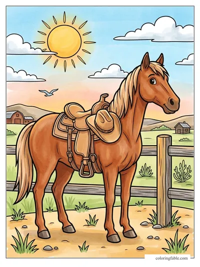 Colored example of this coloring page