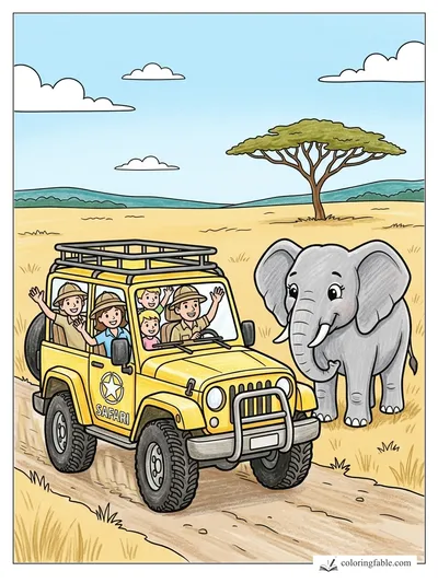 Colored example of this coloring page