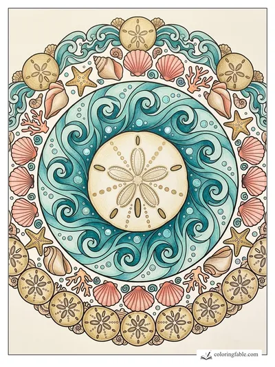 Colored example of this coloring page