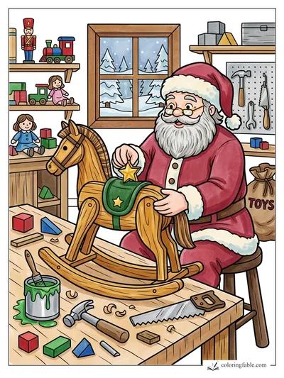 Colored example of this coloring page