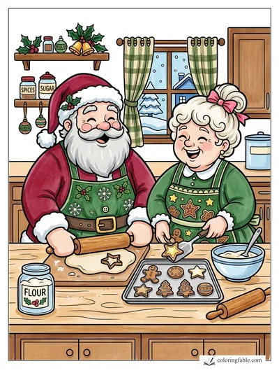 Colored example of this coloring page